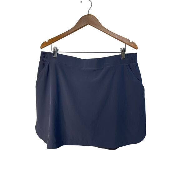 Calia Women’s Birdie Golf Skort‎ with Pockets Color Blue/Grey Size XL - Picture 1 of 10